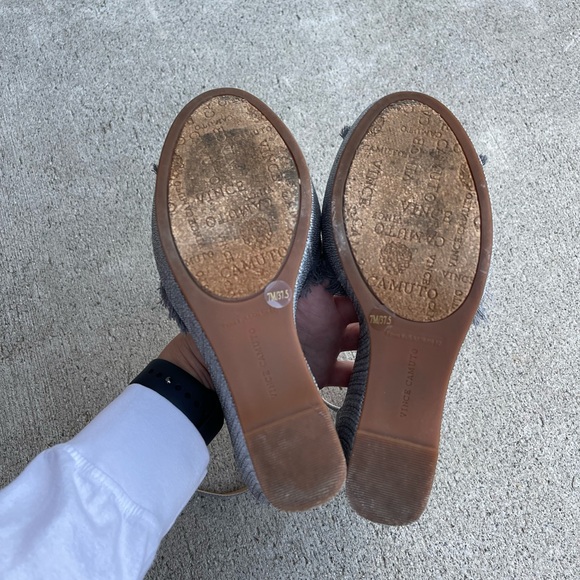 Vince Camuto Denim Wedges - Picture 5 of 5